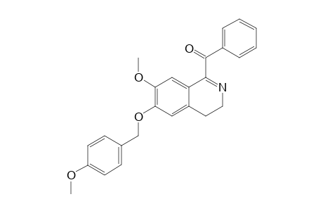 1-BENZOYL-6-(PARA-METHOXY)-BENZYLOXY-7-METHOXY-3,4-DIHYDROISOQUINOLINE