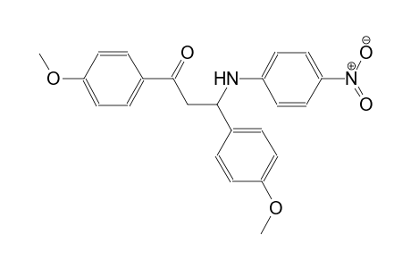 1,3-bis(4-methoxyphenyl)-3-(4-nitroanilino)-1-propanone