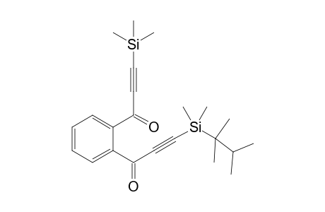 2-[3-[Dimethyl(1,2-dimethylethyl)silyl]-1-oxo-prop-2-yn-1-yl]-1-[3-(trimethylsilyl)-1-oxoprop-2-yn-1-yl]benzene