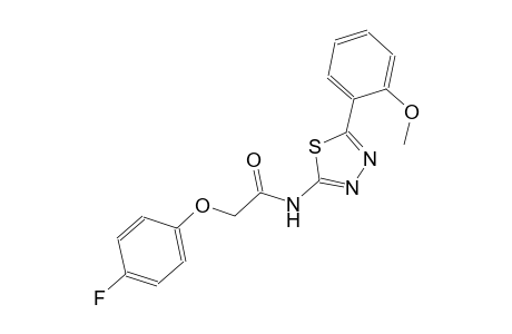 2-(4-fluorophenoxy)-N-[5-(2-methoxyphenyl)-1,3,4-thiadiazol-2-yl]acetamide