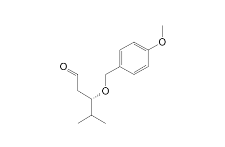 (3S)-3-(4-Methoxybenzyloxy)-4-methyl-pentanal