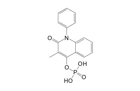 1,2-Dihydro-3-methyl-2-oxo-1-phenylquinolin-4-yl dihydrogenphosphate