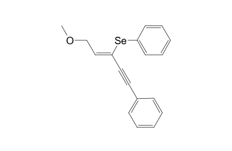 [(Z)-3-methoxy-1-(2-phenylethynyl)prop-1-enyl]selanylbenzene