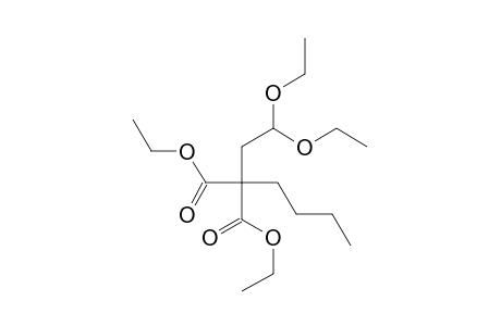 Ethyl 2-ethoxycarbonyl-2-(2,2-diethoxyethyl)hexanoate