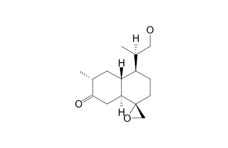 (4S)-10-ALPHA,15-EPOXY-14-HYDROXYCADINAN-3-ONE