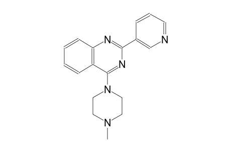 4-(4-methyl-1-piperazinyl)-2-(3-pyridinyl)quinazoline
