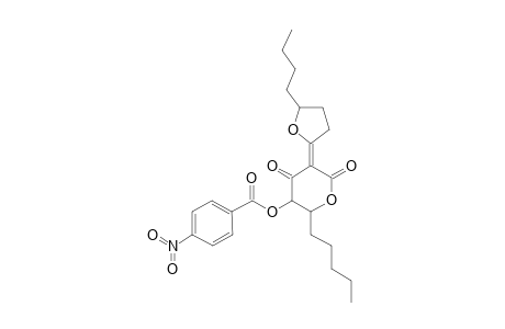 p-nitrobenzoate of lachnellulone