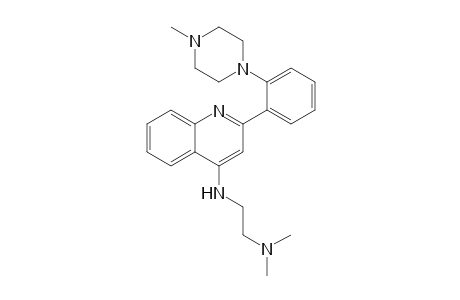 Dimethyl-[2-[[2-[2-(4-methylpiperazino)phenyl]-4-quinolyl]amino]ethyl]amine