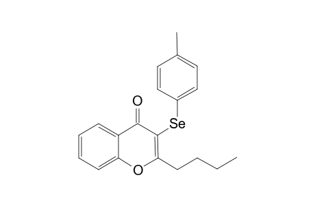2-Butyl-3-(p-tolylselenyl)-4H-chromen-4-one