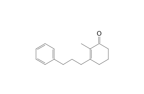 2-Methyl-3-(3-phenylpropyl)-1-cyclohex-2-enone