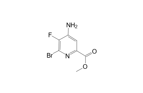 Methyl 4-amino-6-bromo-5-fluoropicolinate