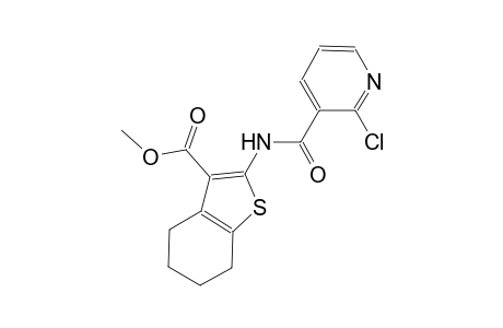 methyl 2-{[(2-chloro-3-pyridinyl)carbonyl]amino}-4,5,6,7-tetrahydro-1-benzothiophene-3-carboxylate