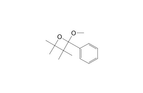 Oxetane, 2-methoxy-3,3,4,4-tetramethyl-2-phenyl-
