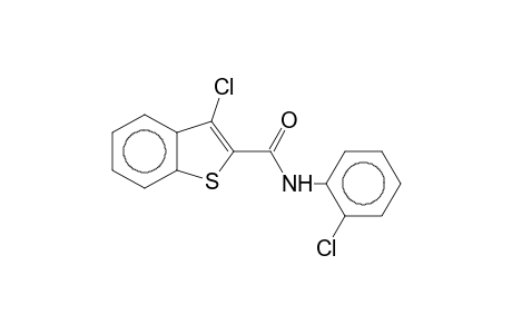 3-Chloranyl-N-(2-chlorophenyl)-1-benzothiophene-2-carboxamide