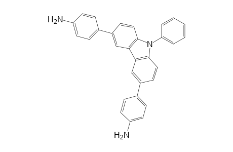4,4'-(9-phenyl-9H-carbazole-3,6-diyl)dianiline