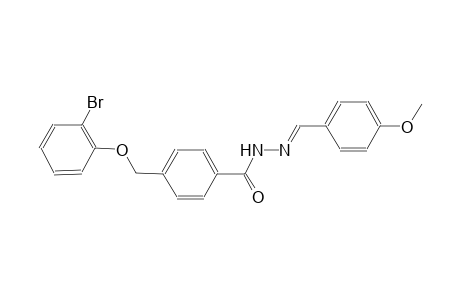 4-[(2-bromophenoxy)methyl]-N'-[(E)-(4-methoxyphenyl)methylidene]benzohydrazide