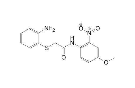 acetamide, 2-[(2-aminophenyl)thio]-N-(4-methoxy-2-nitrophenyl)-
