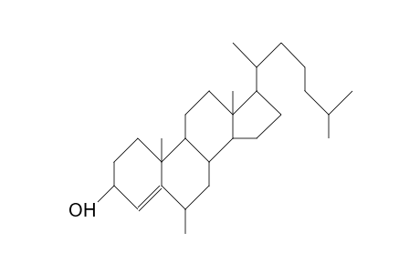 6a-Methyl-5a-cholest-4-en-3b-ol