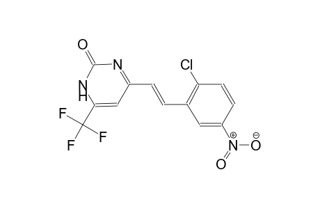 2(1H)-pyrimidinone, 4-[(E)-2-(2-chloro-5-nitrophenyl)ethenyl]-6-(trifluoromethyl)-