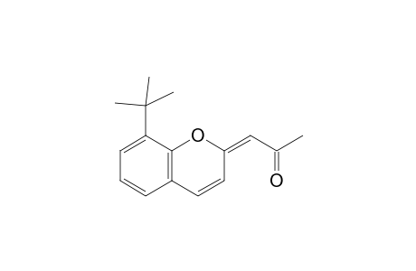 1-[8-(tert-Butyl)-2H-chromen-2-ylidene]acetone