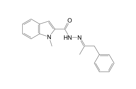 1-methylidene-2-carboxylic acid, (alpha-methylphenethylidene)hydrazide
