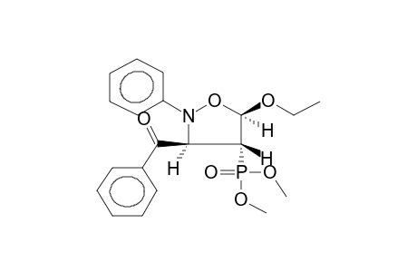 (TRANS,TRANS)-2-PHENYL-3-BENZOYL-4-DIMETHOXYPHOSPHORYL-5-ETHOXYISOXAZOLIDINE