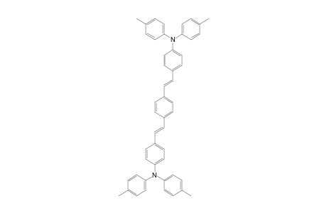 Benzenamine, 4,4'-[1,4-phenylenedi-2,1-ethenediyl]bis[N,N-bis(4-methylphenyl)-