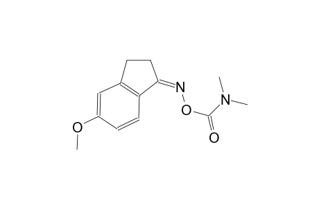 (1Z)-1-(([(Dimethylamino)carbonyl]oxy)imino)-5-methoxy-2,3-dihydro-1H-indene