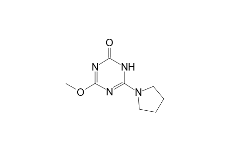 4-Methoxy-6-(1-pyrrolidinyl)-1H-1,3,5-triazin-2-one