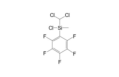 Chloro(dichloromethyl)methyl(2,3,4,5,6-pentafluorophenyl)silane