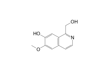 1-(hydroxymethyl)-6-methoxy-7-isoquinolinol