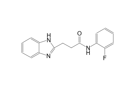 1H-benzimidazole-2-propanamide, N-(2-fluorophenyl)-