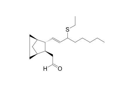 (1S,2S,3R,4R)-2-[3(RS)-ETHYLMERCAPTOOCT-1E-ENYL]-3-FORMYLMETHYLBICYCLO[2.2.1]HEPTANE