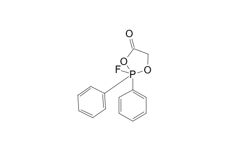 2-FLUORO-2,2-DIPHENYL-4-OXO-1,3,2-LAMBDA-(5)-DIOXOPHOSPHOLANE