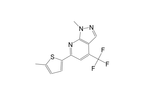 1H-pyrazolo[3,4-b]pyridine, 1-methyl-6-(5-methyl-2-thienyl)-4-(trifluoromethyl)-