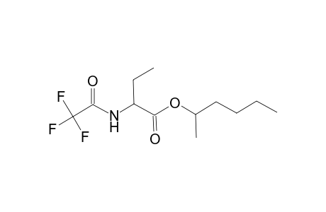 Butanoic acid, 2-[(trifluoroacetyl)amino]-, 1-methylpentyl ester
