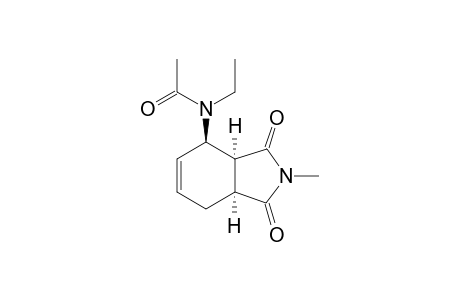 N-ethyl-N-((3aS,4R,7aS)-2-methyl-1,3-dioxo-2,3,3a,4,7,7a-hexahydro-1H-isoindol-4-yl)acetamide
