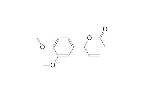 Benzenemethanol, .alpha.-ethenyl-3,4-dimethoxy-, acetate