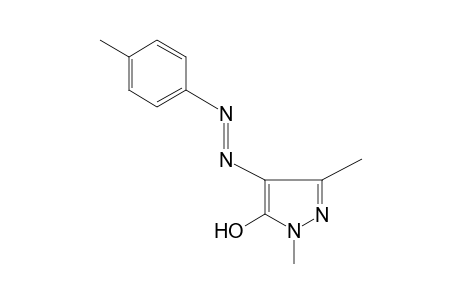 1,3-dimethyl-4-(p-tolylazo)pyrazol-5-ol