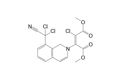 Dimethyl (2Z)-2-Chloro-3-{1-[dichloro(cyano)methyl]isoquinolin-2(1H)-yl}but-2-enedioate