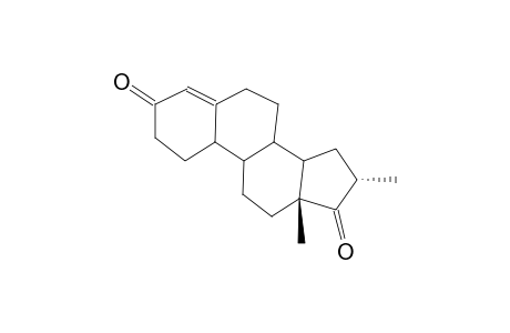 16A-METHYL-3,17-DIOXO-4,5-DEHYDROSTEROIDE