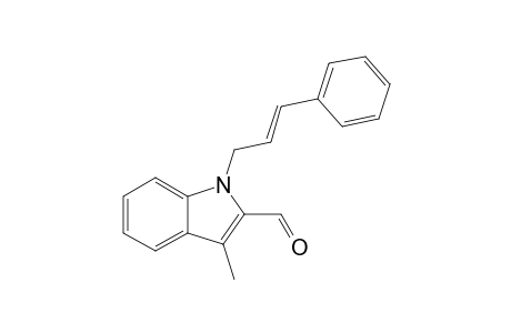 1-cinnamyl-3-methylindole-2-carbaldehyde