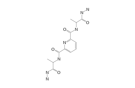 N(2),N(6)-BIS-(1-HYDRAZINYL-1-OXOPROPAN-2-YL)-PYRIDINE-2,6-DICARBOXAMIDE