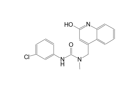 urea, N'-(3-chlorophenyl)-N-[(2-hydroxy-4-quinolinyl)methyl]-N-methyl-