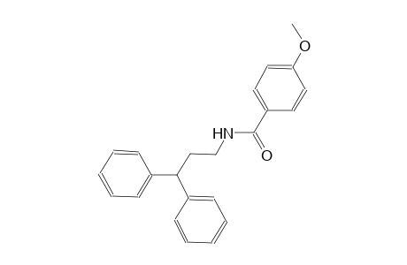 N-(3,3-diphenylpropyl)-4-methoxybenzamide