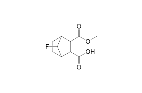 7-Fluoro-2-(methoxycarbonyl)-3-(hydroxycarbonyl)-5-norbornene