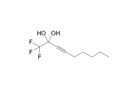 1,1,1-Trifluoronon-3-yn-2,2-diol