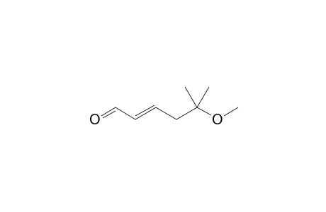 (E)-5-Methoxy-5-methylhex-2-enal