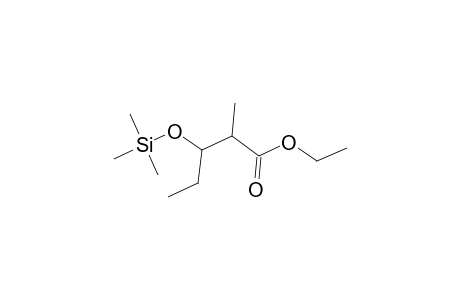 Ethyl 2-methyl-3-[(trimethylsilyl)oxy]pentanoate