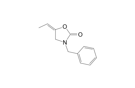 (5E)-3-benzyl-5-ethylidene-1,3-oxazolidin-2-one